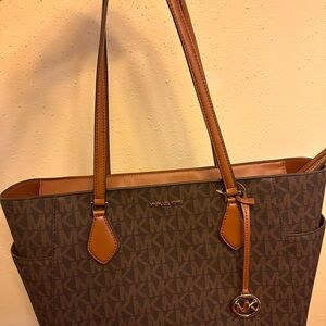 Michael Kors Brown Tote Bag
